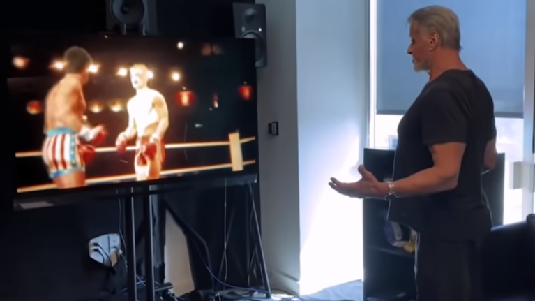 Ο Σταλόνε αποκαλύπτει: &quot;Κόντεψα να πεθάνω στην τελευταία σκηνή στο Rocky 4, o Ντολφ Λούντγκρεν με έστειλε στην Εντατική&quot;