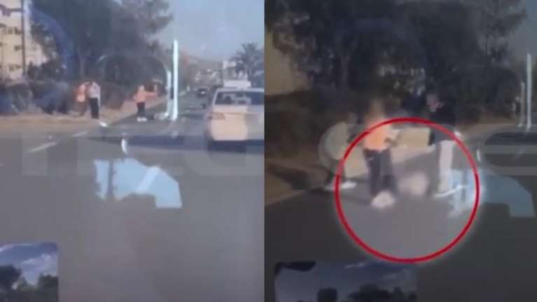 Ντοκουμέντο μετά τη φονική παράσυρση στη Βούλα: Πεσμένη στην άσφαλτο η 72χρονη - Τραγική φιγούρα ο σύζυγός της