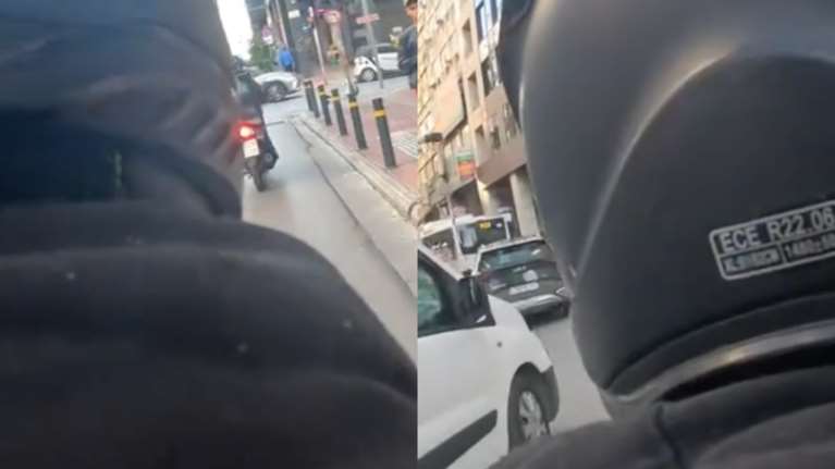 Ασυνείδητος οδηγός μηχανής έκανε σφήνες, παραβίαζε κόκκινα και τα ανέβαζε στο TikTok: "Να με δείξουν στις ειδήσεις"