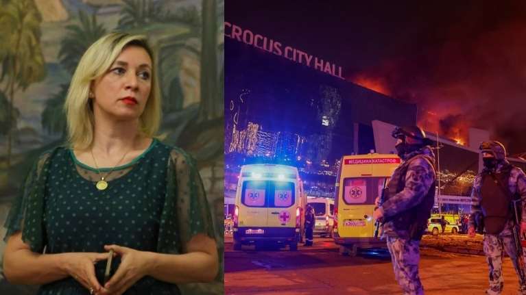 Μακελειό στη Μόσχα: Ακυρώνεται κάθε εκδήλωση - &quot;Τερατώδες έγκλημα&quot; λέει η Ζαχάροβα, ζητά παγκόσμια καταδίκη