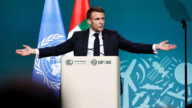 Μήνυμα Μακρόν προς το Ισραήλ: &quot;Αν ο στόχος είναι η ολοκληρωτική καταστροφή της Χαμάς, θα πάρει 10 χρόνια...&quot;