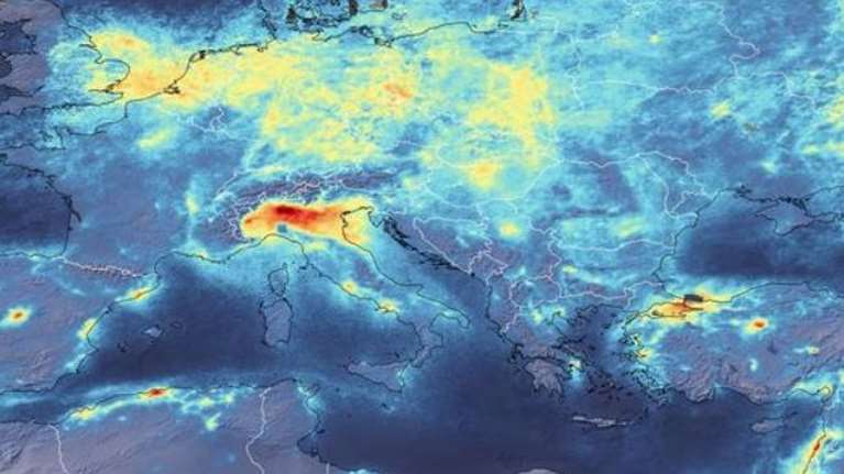 Η μαζική καραντίνα μείωσε δραστικά την ατμοσφαιρική ρύπανση στην Ευρώπη