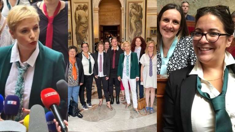 Γαλλία: Η επανάσταση της γραβάτας - Γυναίκες βουλευτές του κόμματος Μελανσόν καταγγέλλουν σεξισμό