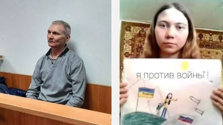 "Μπαμπά, είσαι ο ήρωας μου" γράφει η 13χρονη Μαρία στον πατέρα της που καταδικάστηκε για "δυσφήμηση του στρατού"