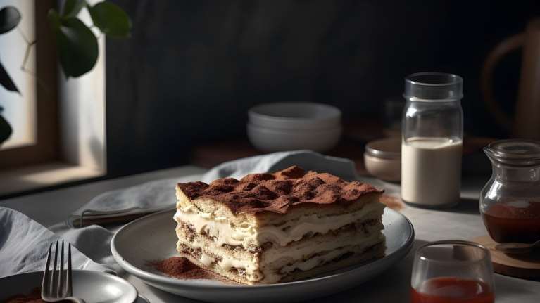 Θεϊκό τιραμισού χωρίς αυγά με γιαούρτι: Εύκολο, ελαφρύ και αναζωογονητικό