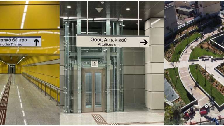 Μετρό στον Πειραιά: Την Τετάρτη παραδίδονται τρεις νέοι σταθμοί - Μανιάτικα, Πειραιάς και Δημοτικό Θέατρο [εικόνες]