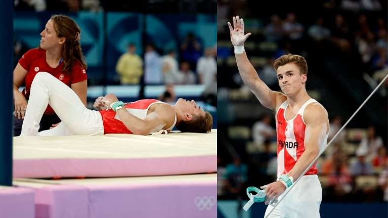 Ολυμπιακοί Αγώνες 2024: Σημασία έχει να σηκωθείς- Καναδός έπεσε από το μονόζυγο δύο φορές αλλά ο κόσμος τον αποθέωσε
