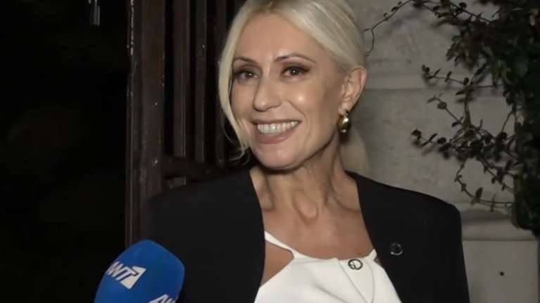Η αντίδραση της Μαρίας Μπακοδήμου όταν ρωτήθηκε για τον γάμο του Φώτη Σεργουλόπουλου