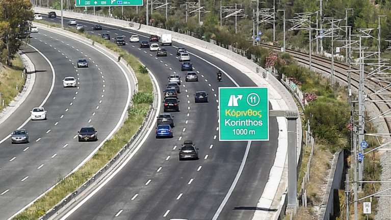 Προσοχή: Κυκλοφοριακές ρυθίσεις από τη Δευτέρα στην Αθηνών - Κορίνθου λόγω εκτέλεσης εργασιών