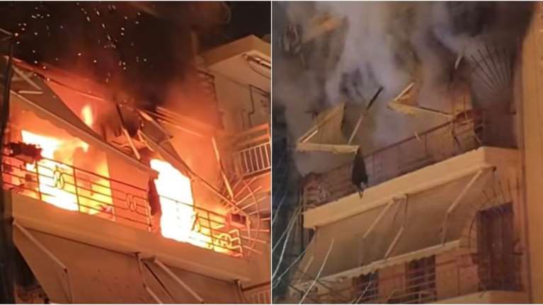 Φωτιά σε διαμέρισμα στην Κάτω Τούμπα - Εγκλωβίστηκε ζευγάρι ηλικιωμένων, διασωληνωμένη στο "Ιπποκράτειο" η γυναίκα