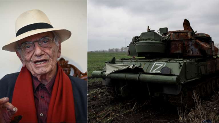 Οργισμένος ο Βασίλης Βασιλικός:  Το &quot;Ζ&quot; είναι σύμβολο ειρήνης, νιώθω αηδία όταν το βλέπω πάνω στα ρωσικά τανκς