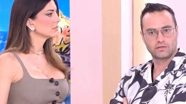 Έξαλλος ο Κώστας Φραγκολιάς με Μαρία Σολωμού: &quot;Είναι αισχρά αυτά που λέει - Να λύσει το θέμα της με τους άντρες&quot;