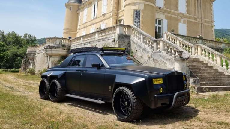 Η πρώτη Rolls Royce Phantom 6x6 για να πατάς ζόμπι
