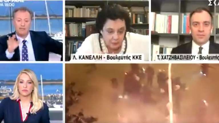 Μπάχαλο στον αέρα μεταξύ Κανέλλη και Οικονόμου για το βίντεο των αστυνομικών που φωνάζουν &quot;Πάμε να τους γ@@@@&quot;