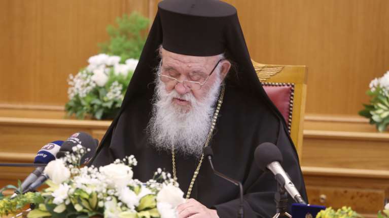 Συγχαρητήρια από τον Αρχιεπίσκοπο Ιερώνυμο στον εφοπλιστή Ιάκωβο Τσούνη για την μεγάλη δωρεά του