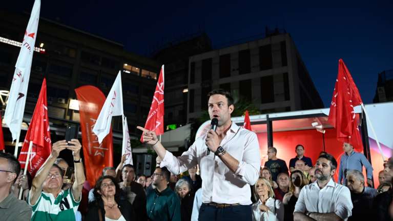 Κασσελάκης για Ευρωεκλογές: "Να τελειώσει η αλαζονεία και η καραμέλα του 41%"- Επίθεση σε Μητσοτάκη