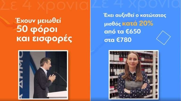 Νέο προεκλογικό σποτάκι από τη ΝΔ: Ισχυρή ανάπτυξη, επενδύσεις, μείωση ανεργίας [Βίντεο]
