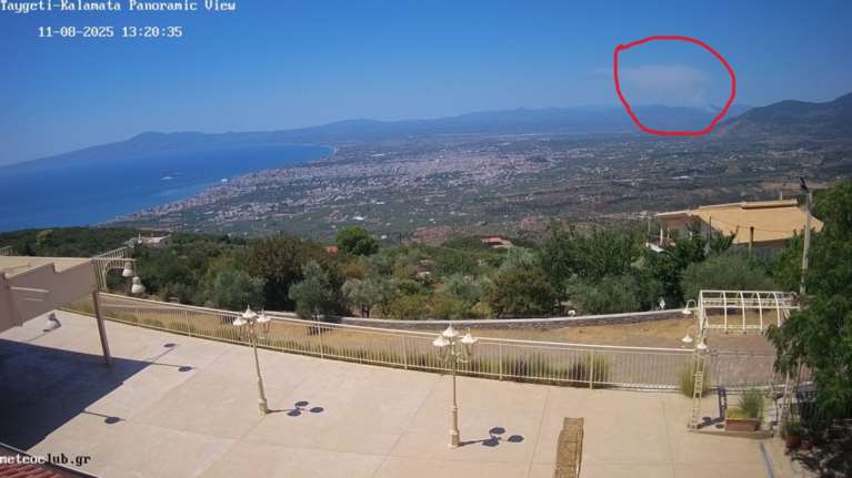 Πυρκαγιά στη Μεσσηνία: Σε εξέλιξη αλλά με καλύτερη εικόνα - Εστάλη μήνυμα 112