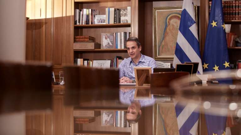 Τουρκία και Ανατ. Μεσόγειος στο επίκεντρο της τηλεδιάσκεψης Μητσοτάκη με Ευρωπαίους ομολόγους του