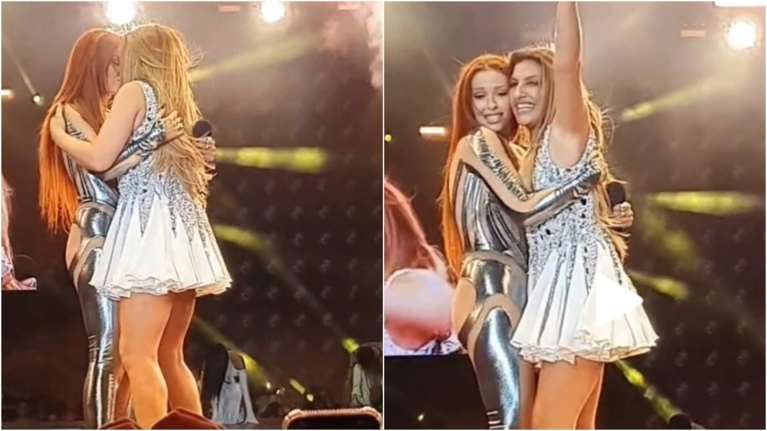 MAD VMA 2023: Παπαρίζου και Φουρέιρα έβαλαν φωτιά στη σκήνη με τον χορό τους και το φιλί στο στόμα [βίντεο]