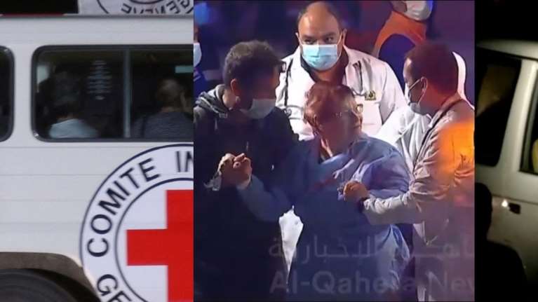 Live: Οι πρώτες εικόνες των ομήρων που άφησε ελεύθερους η Χαμάς - Στα χέρια των ισραηλινών μυστικών υπηρεσιών