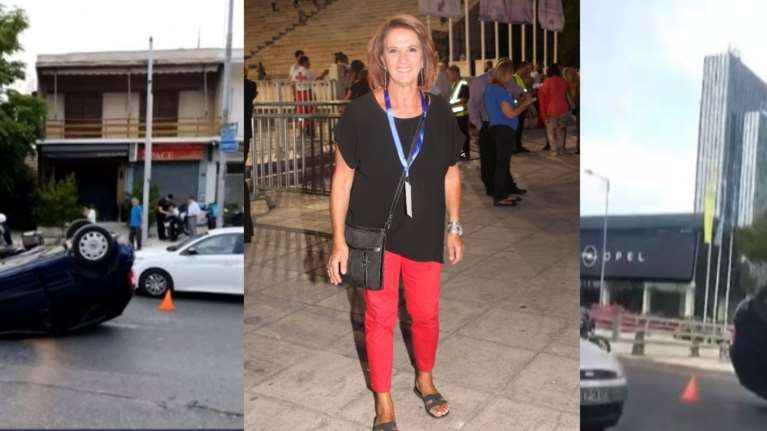 Χριστίνα Σούζη: Σοβαρό τροχαίο για τη μετεωρολόγο - Αναποδογύρισε το αυτοκίνητό της