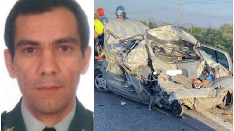 Τρίκαλα: Αυτός είναι ο λοχίας που σκοτώθηκε με τη σύζυγό του σε τροχαίο - Θρήνος στην κηδεία του