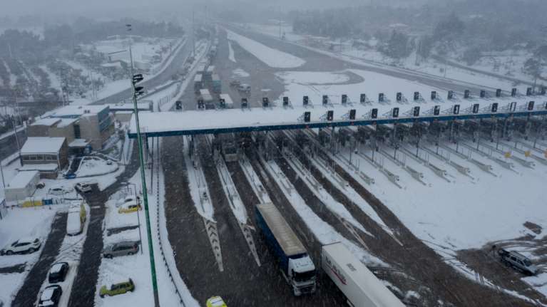 Εθνική Οδός: Ελεύθερη η διέλευση στα τμήματα Αθήνα - Σκάρφεια - Ράχες