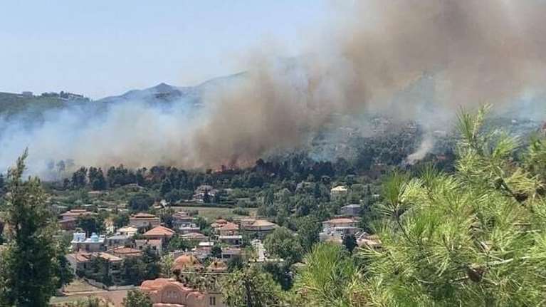 Φωτιά στις Σέρρες: Οριοθετήθηκε το μέτωπο στο χωριό Ορεινή -  Αποτεφρώθηκε δάσος