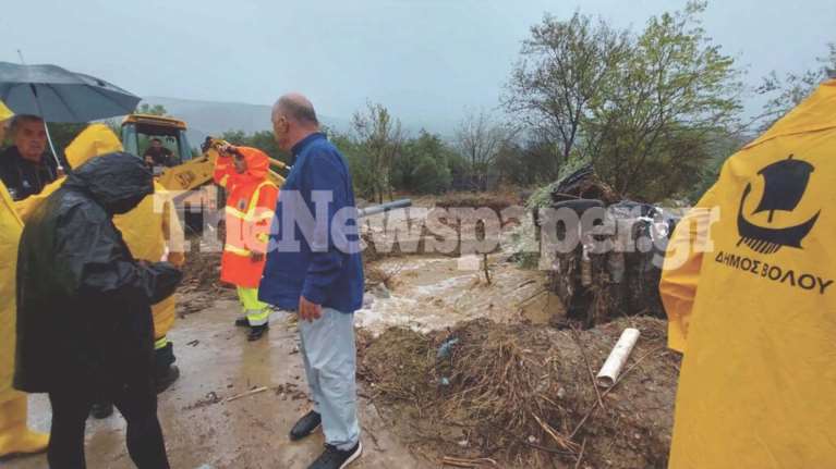 Κακοκαιρία Daniel: Απαγόρευση κυκλοφορίας σε όλο το Πήλιο, την ορεινή Μαγνησία και την πόλη του Βόλου - Νέο μήνυμα 112