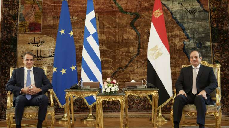 Μητσοτάκης: Σύντομα ολική οριοθέτηση θαλασσίων ζωνών με την Αίγυπτο - Σίσι: Να ενισχυθεί ο άξονας με Ελλάδα και Κύπρο