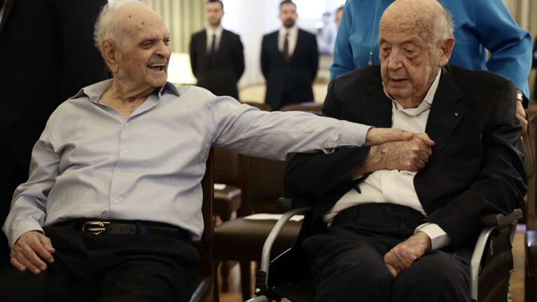 Λευτέρης Παπαδόπουλος και Μίμης Πλέσσας παρασημοφορήθηκαν από την Πρόεδρο της Δημοκρατίας