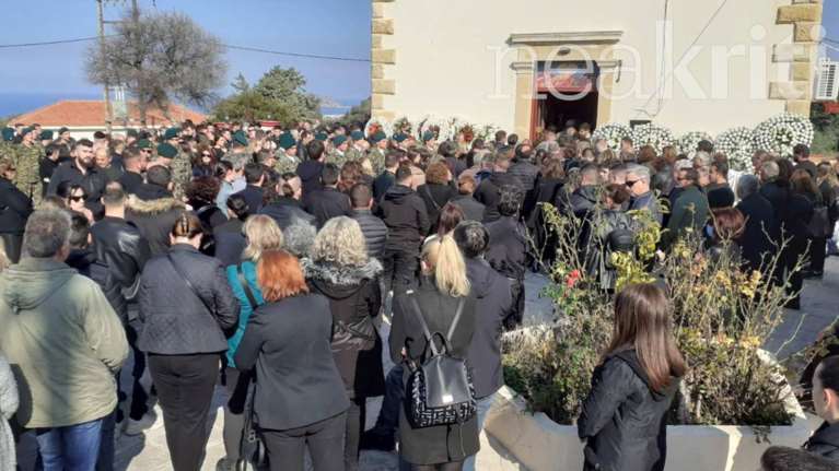 Κρήτη: Ράγισαν καρδιές στην κηδεία του 19χρονου Τάσου που σκοτώθηκε σε τροχαίο [Εικόνες]