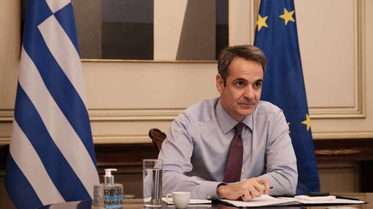 Κυριάκος Μητσοτάκης: Τηλεδιάσκεψη με την εθελοντική ομάδα Hellas CΟVID-19 3D Printing Supplies