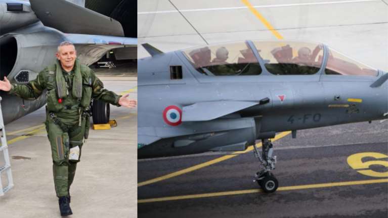 Στρατηγός Φλώρος: Με Rafale πέταξε ο Αρχηγός ΓΕΕΘΑ - &quot;Το δέος δεν περιγράφεται με λέξεις!&quot; [Εικόνες]