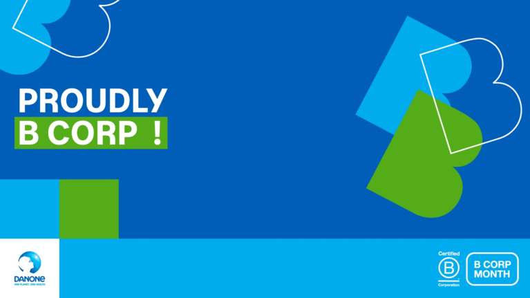 Danone: Δέσμευση για βιωσιμότητα με την πιστοποίηση B Corp