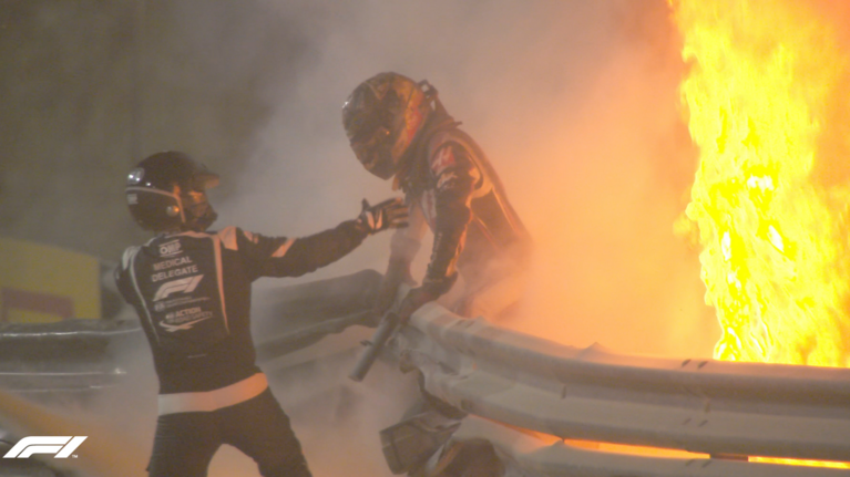Formula 1: Έτσι σώθηκε ο Γκροζάν από το ανατριχιαστικό ατύχημα - Πώς βγήκε ζωντανός από την πύρινη κόλαση
