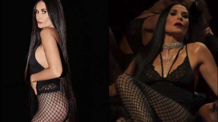 Ντέμι Μουρ: Στα 57 της ποζάρει με τα καυτά εσώρουχα της Ριάνα - Βάζει κάτω 20άρες [Εικόνες]