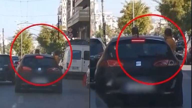 Απαράδεκτος πατέρας στην Π. Ράλλη: Έξω από το παράθυρο του ΙΧ το παιδί - &quot;Δεν έγινε και φόνος, τους έκανε το χατίρι&quot;