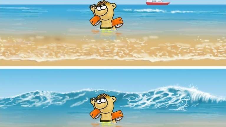 Αρκάς: Ο Θανασάκης πήγε για μπάνιο, νευρίασε  και έριξε μια....ευχή