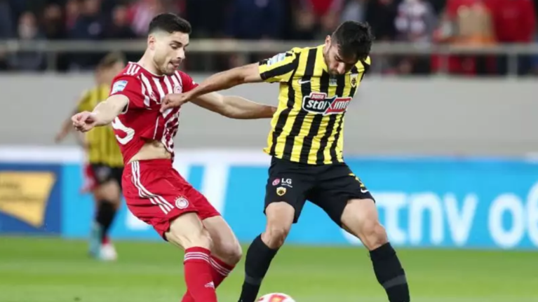 Ολυμπιακός – ΑΕΚ 1-1: Χορταστική ισοπαλία