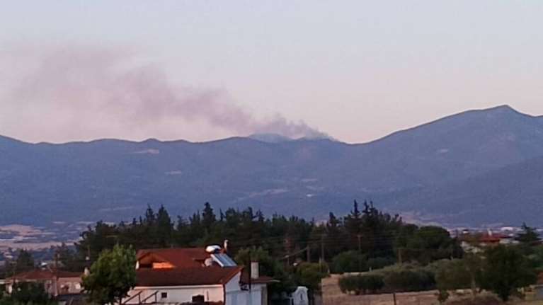 Θεσσαλονίκη: Μεγάλη φωτιά στο Λιβάδι του δήμου Θέρμης - Στη μάχη καναντέρ, ελικόπτερα