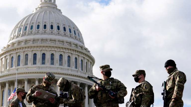 ΗΠΑ: Φρούριο η Ουάσιγκτον για την ορκωμοσία Μπάιντεν [Εικόνες]