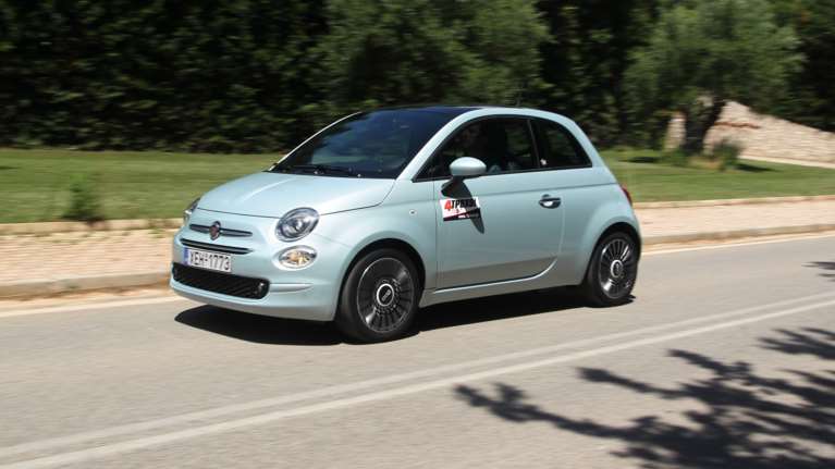 Δοκιμάζουμε το Fiat 500 Hybrid