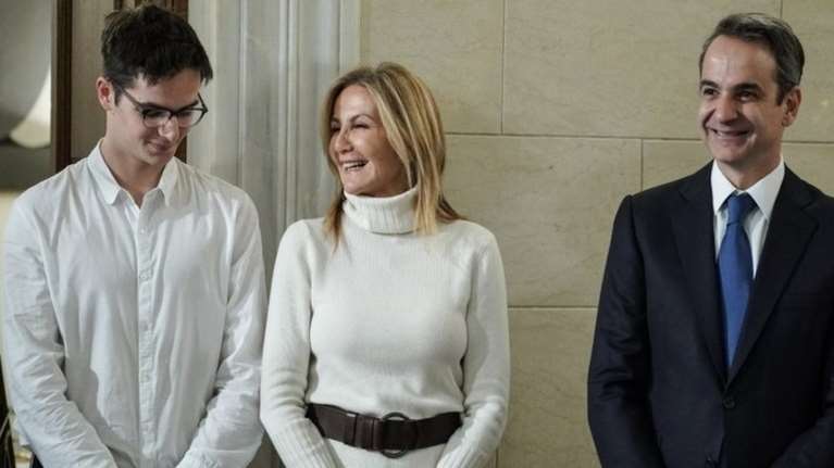 Μαρέβα Μητσοτάκη: Η τρυφερή φωτογραφία με τον γιο της Κωνσταντίνο για τα γενέθλιά του - "Για πάντα το αγοράκι μου"