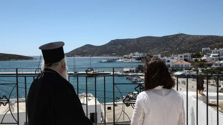 Σήμερα στο Καστελόριζο η Κατερίνα Σακελλαροπούλου- Σε επιφυλακή για τυχόν &quot;προβοκάτσια&quot; της Τουρκίας