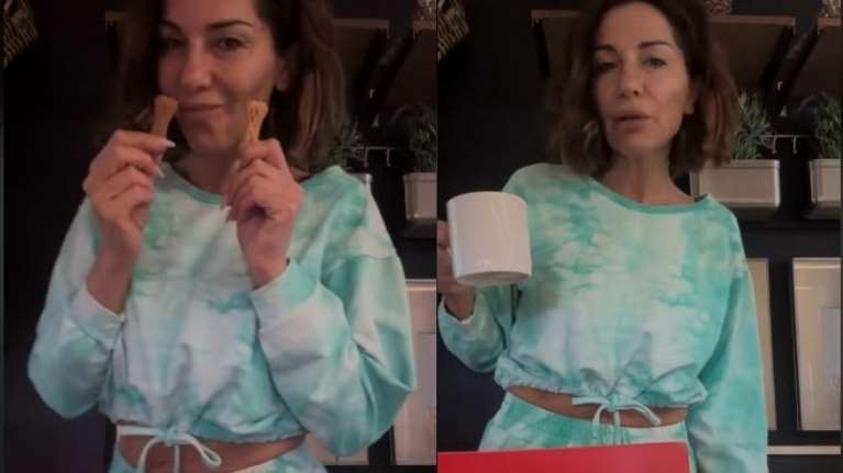 Η Δέσποινα Βανδή μάς δείχνει το πρόσωπό της όταν ξυπνάει- Το γοητευτικό ατημέλητο στυλ