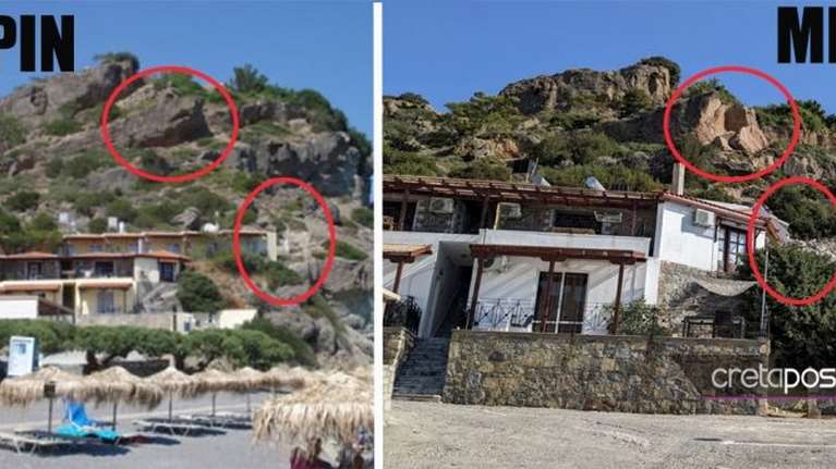 Ιεράπετρα: Το πριν και το μετά από την αποκόλληση του βράχου - Λέκκας: Ήταν θέμα χρόνου να συμβεί