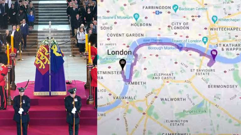 Δείτε Live: Στα 7 χλμ η ουρά για το λαϊκό προσκύνημα της Ελισάβετ - Ποιοι παρακάμπτουν τη σειρά