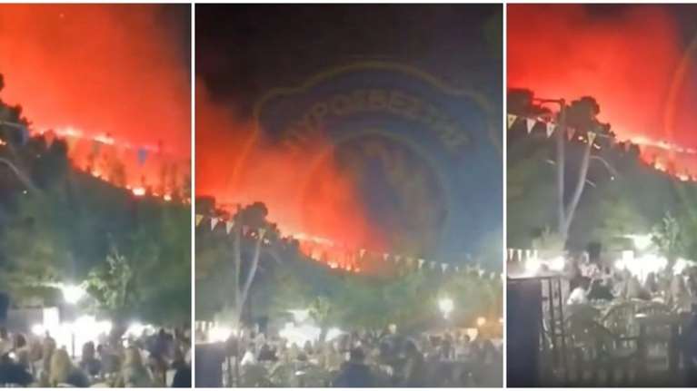 Άφωνους άφησε τους πάντες ο ιερέας για το πανηγύρι στη Ζάκυνθο την ώρα της φωτιάς - &quot;Θα το αφήνατε στη μέση; Δεν καήκαμε&quot;